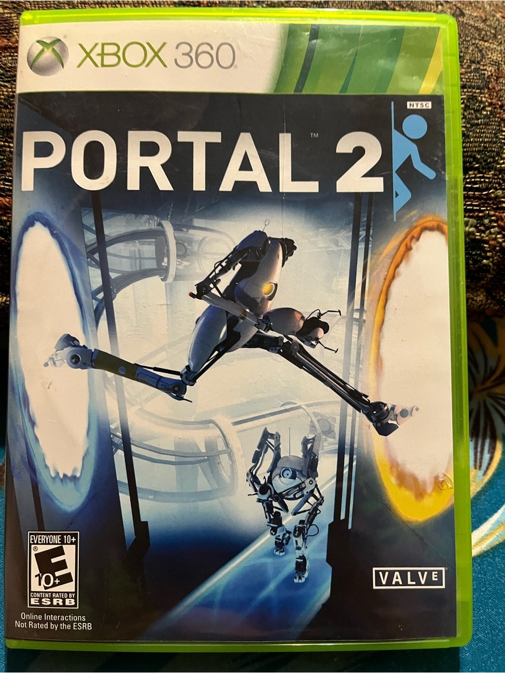 Portal 2 - Blue/Orange Cover - Xbox 360